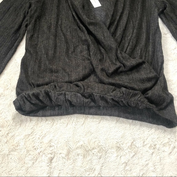 MAEVE Rafela Hacci Surplice Top NWT Size Medium - Picture 7 of 12